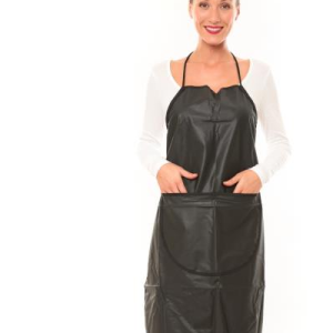 Tablier teinture cordon PVC noir