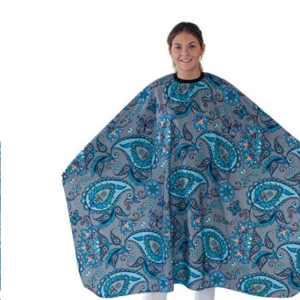 Peignoir EUROSTIL cachemire bleu