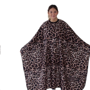 Peignoir EUROSTIL léopard noir/brun