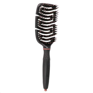 Brosse flexible mixte noire