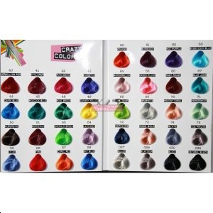 Nuancier CRAZY COLOR