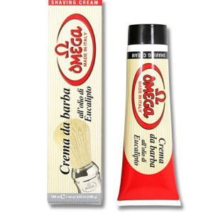 CREME de rasage en tube OMEGA