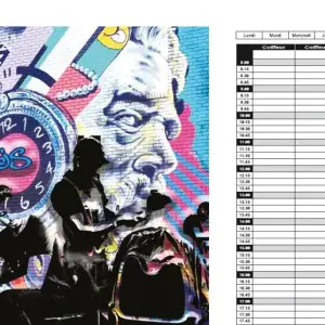 Carnet de RDV 5 colonnes (CRVB)